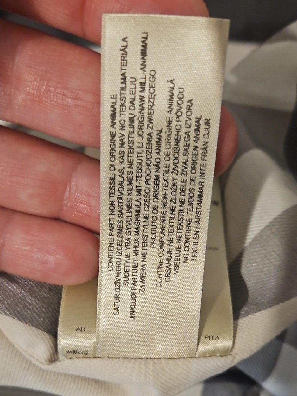Authentic Burberry White Double-Breasted Short Trench Jacket with Belt Size 10 - Picture 10 of 11